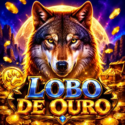 Lobo no deserto americano do Wolf Gold com jackpots fixos